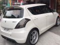 Pearl White Suzuki Swift 2015 for sale-1