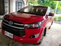 Red Toyota Innova 2017 for sale in Manual-2