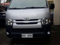 Silver Toyota Hiace 2017 for sale in Manila-3