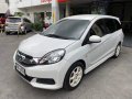 White Honda Mobilio 2015 for sale-4