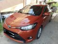 Orange Toyota Vios 2018 for sale -1