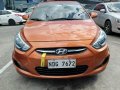 Orange Hyundai Accent 2016 for sale in Caloocan-2