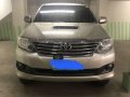 Silver Toyota Fortuner 2012 for sale in Pasig -7
