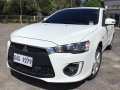 Pearl White Mitsubishi Lancer 2017 for sale in Lucena-0