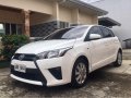 Selling White Toyota Yaris 2015 in Valenzuela-8