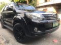 Black Toyota Fortuner 2013 for sale in Quezon-0