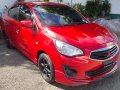 Red Mitsubishi Mirage 2016 for sale in Manual-7