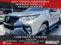 Selling Silver Toyota Fortuner 2017 in Las Piñas-9