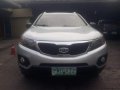 Silver Kia Sorento 2010 for sale in Automatic-0