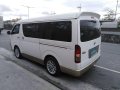 Pearl White Toyota Hiace Super Grandia 2009 for sale in Manila-3