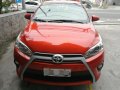 Orange Toyota Yaris 2017 for sale in Quezon -5