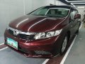 Red Honda Civic 2013 for sale in Makati -3