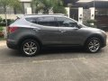 Grey Hyundai Santa Fe 2013 for sale in Malabon-8