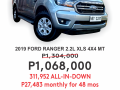 2019 FORD RANGER 2.2L 4X4 XLS M/T-0