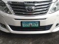 Pearl White Toyota Alphard 2013 for sale in Automatic-0