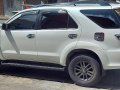 Pearl White Toyota Fortuner 2014 for sale in Lucena-6