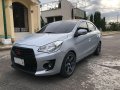 Silver Mitsubishi Mirage 2015 for sale in Manual-9