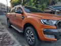 Orange Ford Ranger 2018 for sale in Manual-7