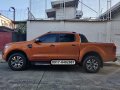 Orange Ford Ranger 2018 for sale in Manual-0