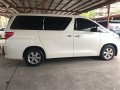 Pearl White Toyota Alphard 2011 for sale in Pasig-6