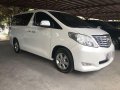 Pearl White Toyota Alphard 2011 for sale in Pasig-8