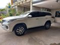 Pearl White Toyota Fortuner 2016 for sale in Cauayan-7