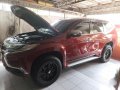 Red Mitsubishi Montero 2016 for sale in Pasig -6