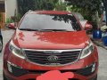 Red Kia Sportage 2008 for sale in Makati-0