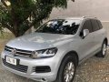 Silver Volkswagen Touareg 2015 for sale in Quezon -1