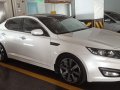 Pearl White Kia Optima 2014 for sale in Manila-5