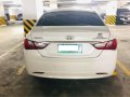 Pearl White Hyundai Sonata 2011 for sale in Quezon-2