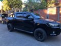 Black Toyota Hilux 2016 for sale in Talisay-2