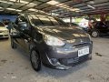 Black Mitsubishi Mirage 2015 for sale in Las Piñas-3