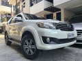 Pearl White Toyota Fortuner 2015 for sale in Automatic-3