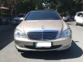 Pearl White Mercedes-Benz S-Class 2008 for sale in Pasig-8