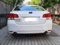 Pearl White Subaru Legacy 2010 for sale in Automatic-4