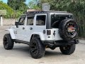 Pearl White Jeep Wrangler 2014 for sale in Quezon -6