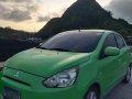 Green Mitsubishi Mirage 2014 for sale in Legazpi-4