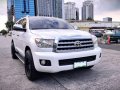 White Toyota Sequoia 2010 for sale in Pasig-7