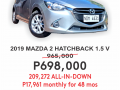 2019 MAZDA 2 Hatchback 1.5l V -0