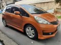 Orange Honda Jazz 2013 for sale in Quezon City-0