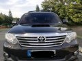 Black Toyota Fortuner 2013 for sale in Automatic-7