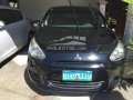 Mitsubishi Mirage 2013 GLX 1.2 CVT Hatchback Black for sale-4