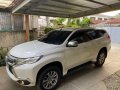 Pearl White Mitsubishi Montero sport 2017 for sale in Automatic-1