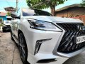 Pearl White Lexus LX 570 2018 for sale in Bacoor-3