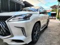 Pearl White Lexus LX 570 2018 for sale in Bacoor-7