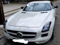 White Mercedes-Benz SLS 2011 for sale in Makati-0