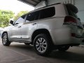 Pearl White Toyota Land Cruiser 2016 for sale in Cabanatuan-7