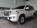 Pearl White Toyota Land Cruiser 2016 for sale in Cabanatuan-8