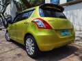 Yellow Suzuki Swift 2012 for sale in Pateros -6